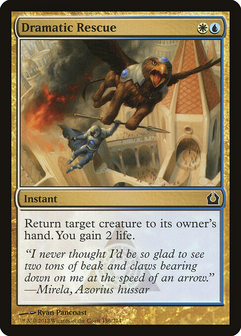 Dramatic Rescue - Return to Ravnica Magic card