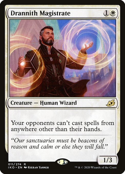 Drannith Magistrate - Ikoria: Lair of Behemoths Magic card