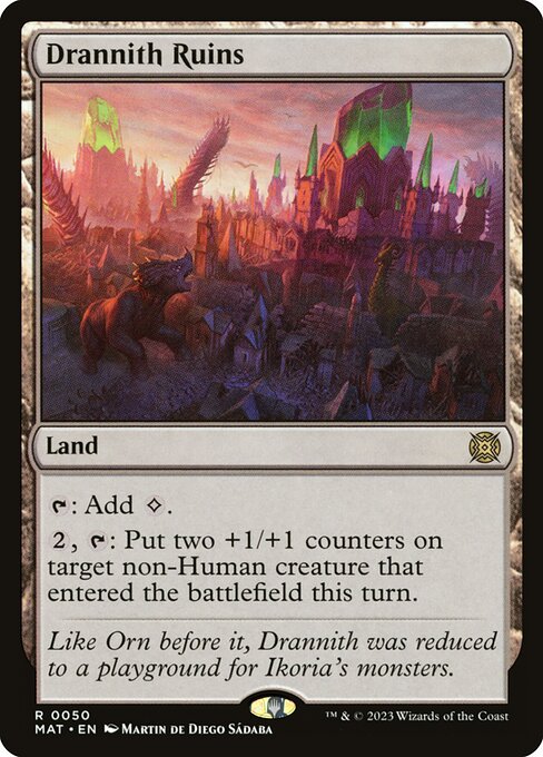 Drannith Ruins - March of the Machine: The Aftermath Magic card