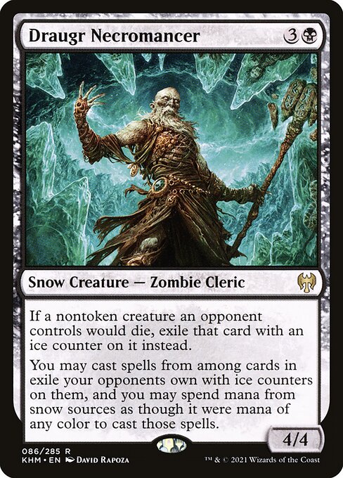 Draugr Necromancer - Kaldheim Magic card