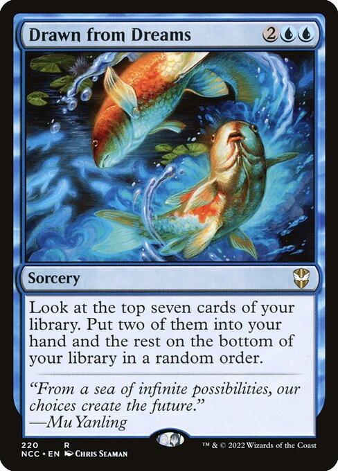 Drawn from Dreams - New Capenna Commander Magic card