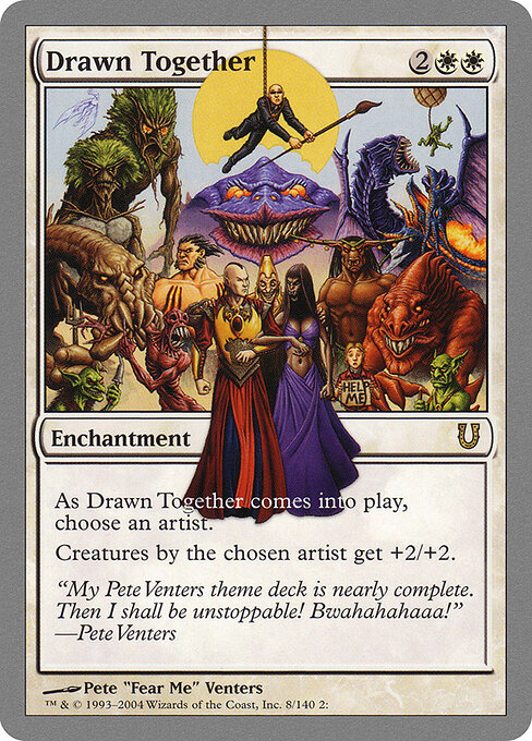 Drawn Together - Unhinged Magic card