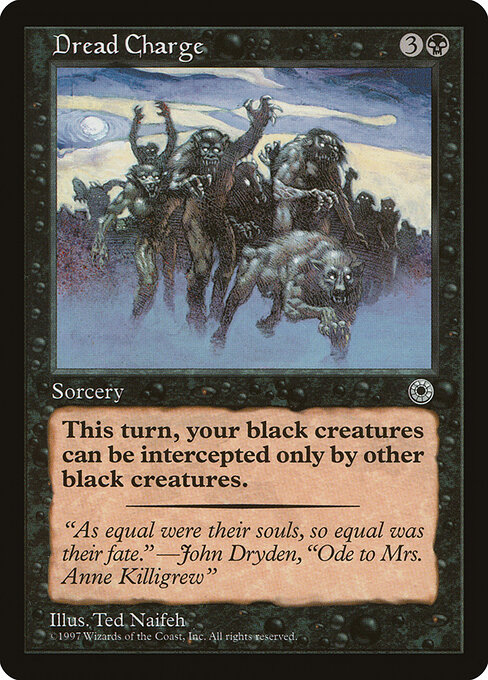 Dread Charge - Portal Magic card