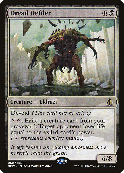 Dread Defiler - Oath of the Gatewatch Magic card