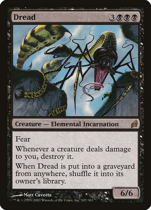 Dread - Lorwyn Magic card