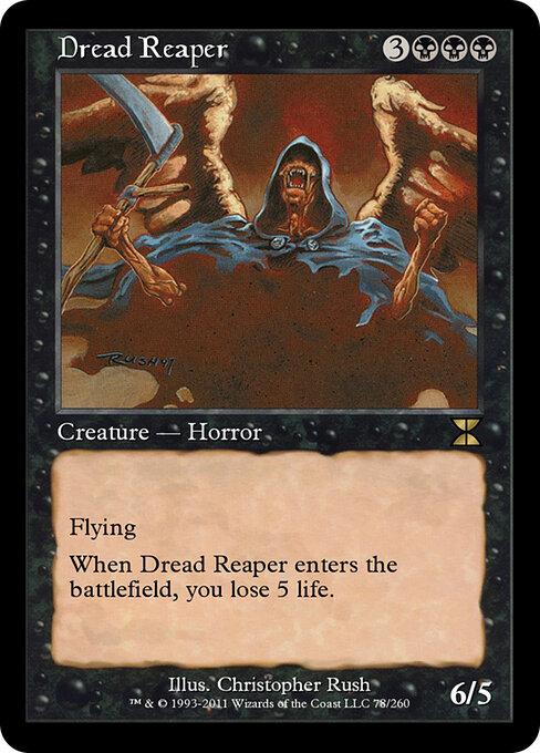Dread Reaper - Masters Edition IV Magic card