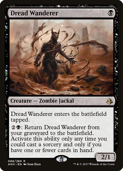 Dread Wanderer - Amonkhet Magic card