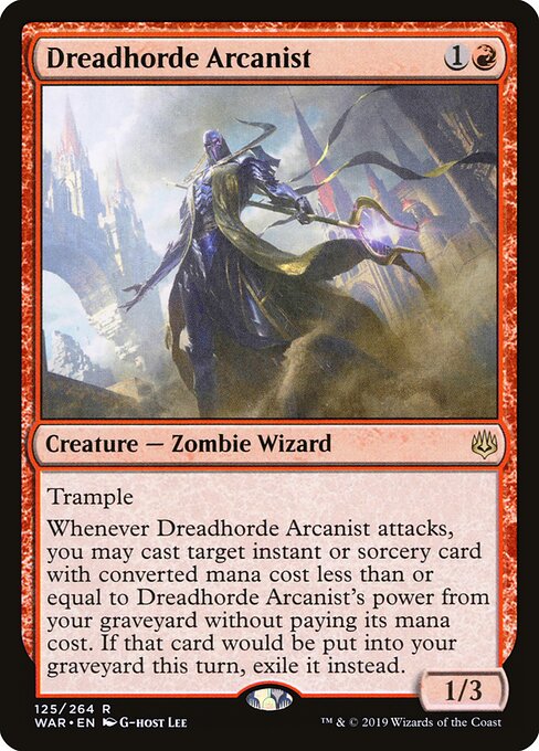 Dreadhorde Arcanist - War of the Spark Magic card