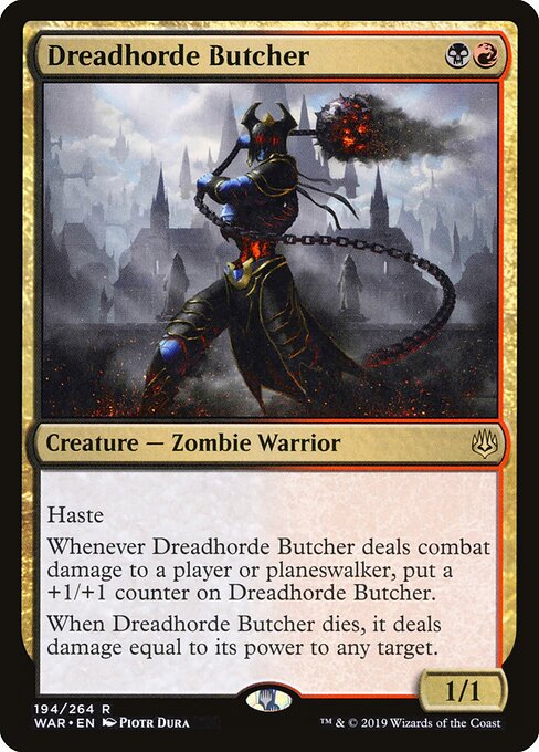 Dreadhorde Butcher - War of the Spark Magic card