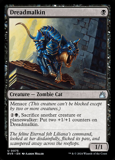 Dreadmalkin - Ravnica Remastered Magic card