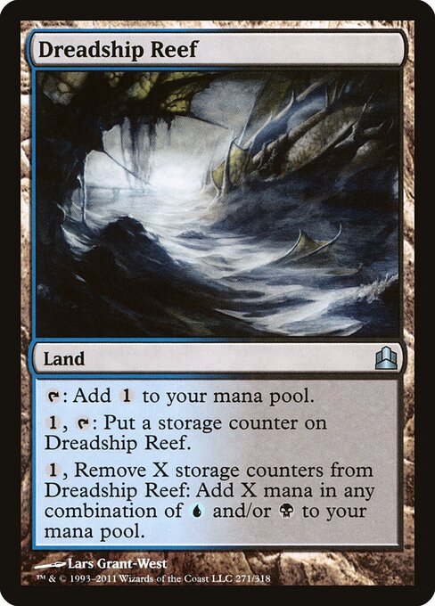 Riff der Schiffe des Grauens (Dreadship Reef) - Commander 2011 (#271) - Illustrated by Lars Grant-West - Magic: The Gathering Card