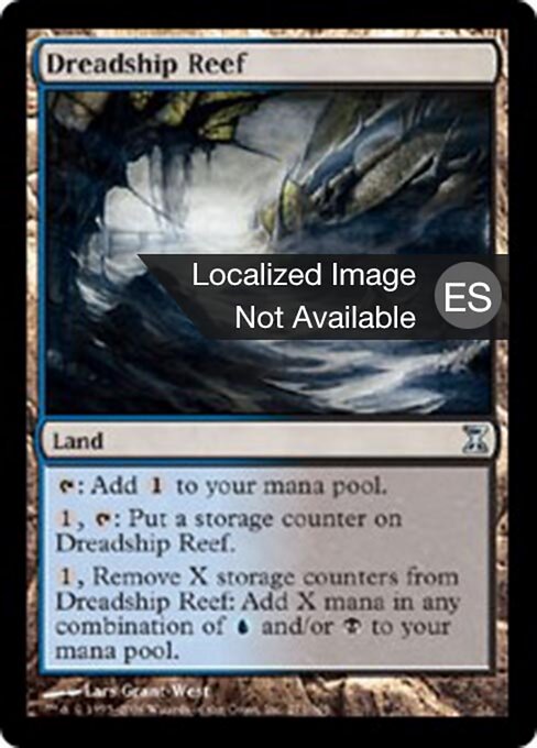 Recifes da Nau-Terror (Dreadship Reef) - Time Spiral (#271) - Illustrated by Lars Grant-West - Magic: The Gathering Card