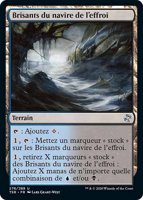 Barriera Terrore delle Navi (Dreadship Reef) - Time Spiral Remastered (#276) - Illustrated by Lars Grant-West - Magic: The Gathering Card