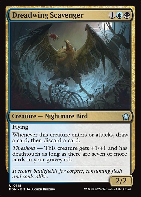 Dreadwing Scavenger - Foundations Magic card
