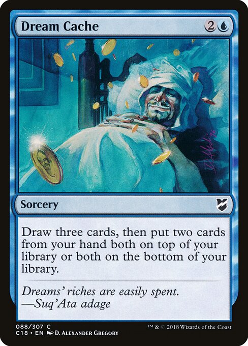 Dream Cache - Commander 2018 Magic card