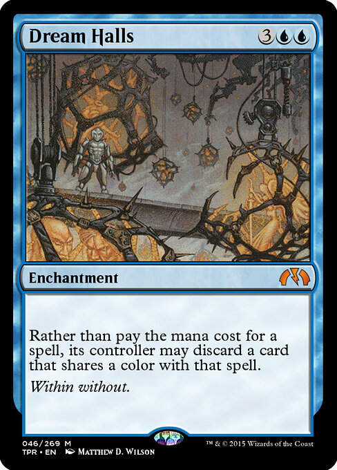 Dream Halls - Tempest Remastered Magic card
