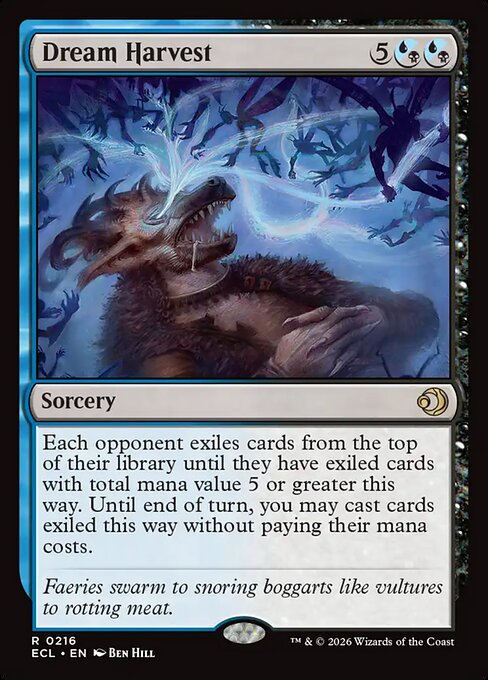 Dream Harvest - Lorwyn Eclipsed Magic card