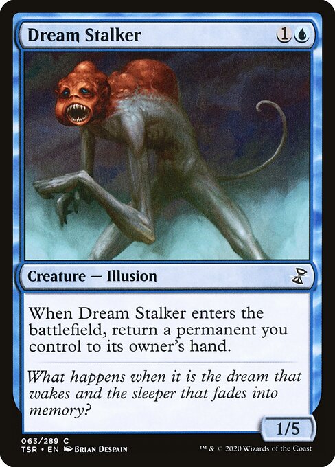 Dream Stalker - Time Spiral Remastered (#63) - Illustrated by Brian Despain - Magic: The Gathering Card