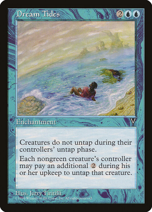 Dream Tides - Visions Magic card