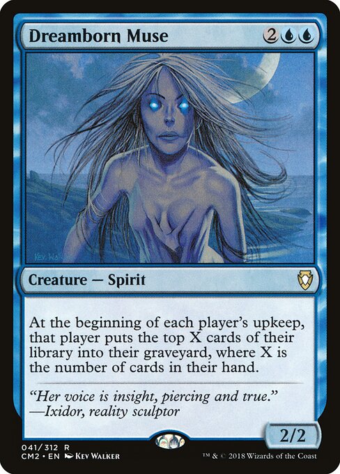 Dreamborn Muse - Commander Anthology Volume II (#41) - Illustrated by Kev Walker - Magic: The Gathering Card