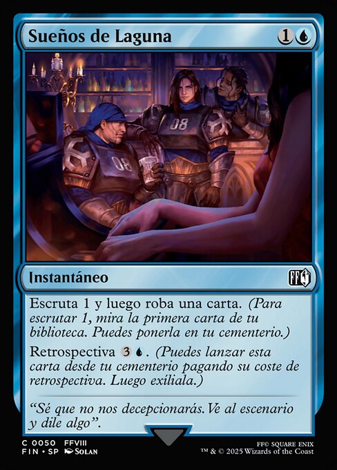 Träume von Laguna (Dreams of Laguna) - Final Fantasy (#50) - Illustrated by Solan - Magic: The Gathering Card