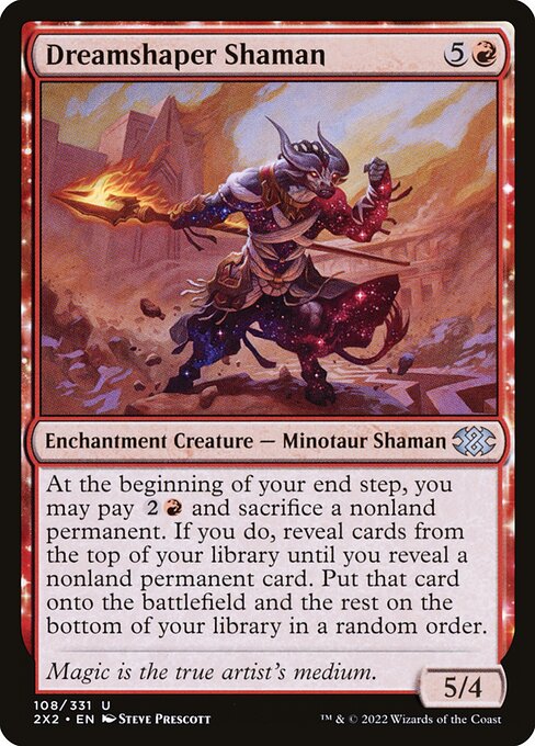 Dreamshaper Shaman - Double Masters 2022 Magic card
