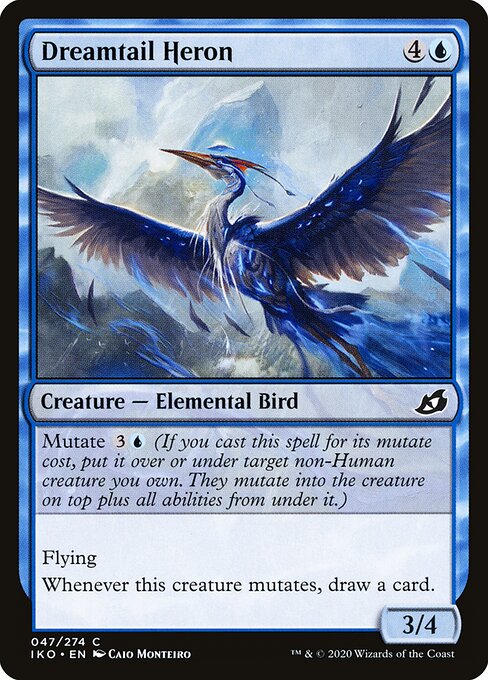 Dreamtail Heron - Ikoria: Lair of Behemoths Magic card