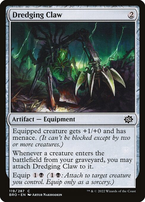 Dredging Claw - The Brothers' War Magic card