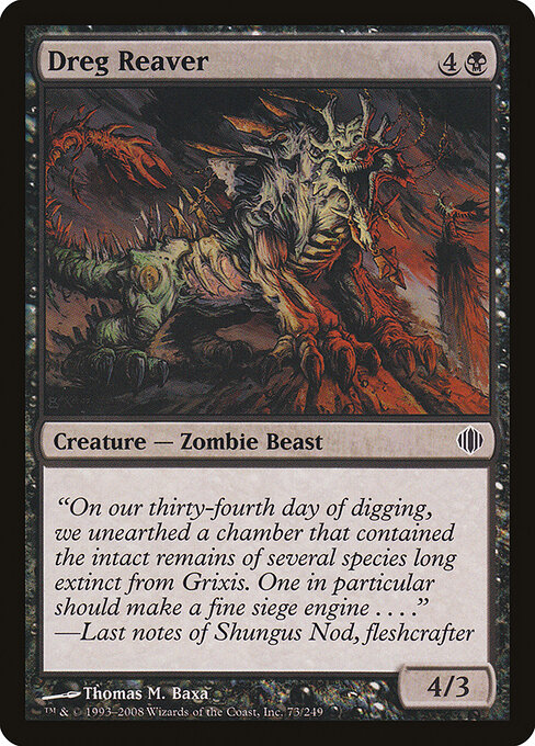 Dreg Reaver - Shards of Alara Magic card