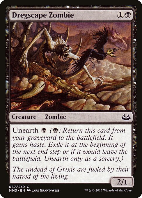 Dregscape Zombie - Modern Masters 2017 Magic card