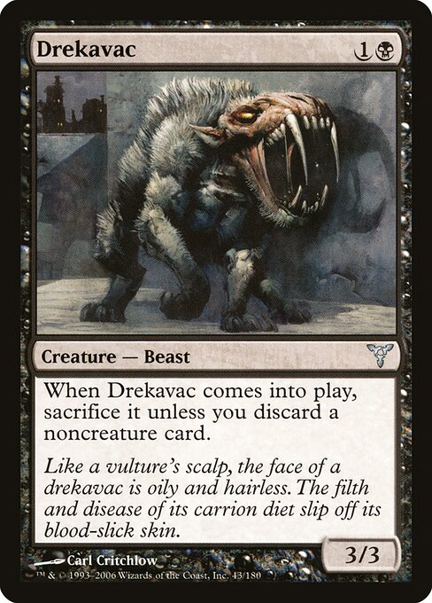 Drekavac - Dissension Magic card