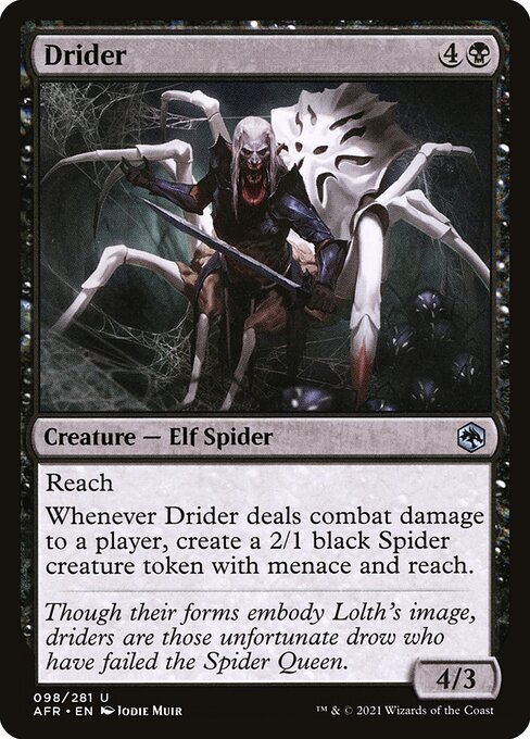 Drider - Adventures in the Forgotten Realms Magic card
