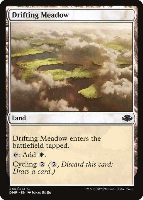 Drifting Meadow - Dominaria Remastered Magic card