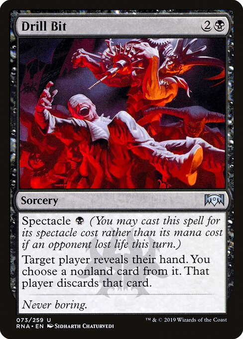 Drill Bit - Ravnica Allegiance Magic card