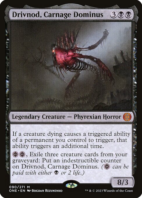Drivnod, Carnage Dominus - Phyrexia: All Will Be One Magic card