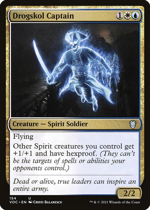 Drogskol Captain - Crimson Vow Commander Magic card