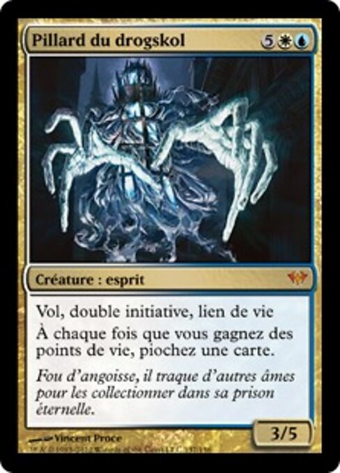 卓兹克裂肢灵 (Drogskol Reaver) - Double Masters 2022 (#205) - Illustrated by Vincent Proce - Magic: The Gathering Card