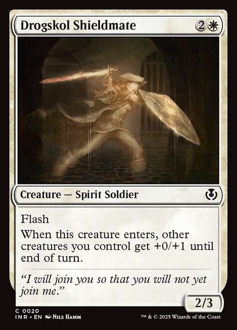 Drogskol Shieldmate - Innistrad Remastered Magic card