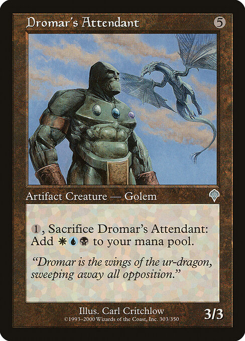 Dromar's Attendant - Invasion Magic card