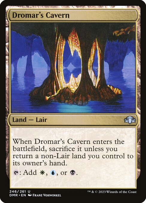 Dromar's Cavern - Dominaria Remastered Magic card