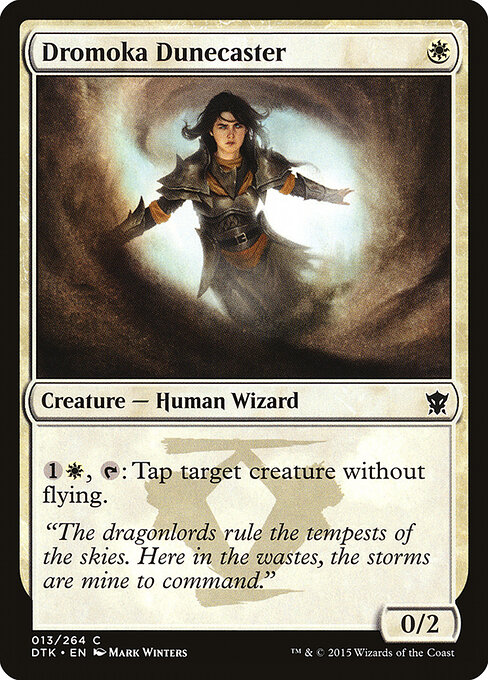 Dromoka Dunecaster - Dragons of Tarkir Magic card