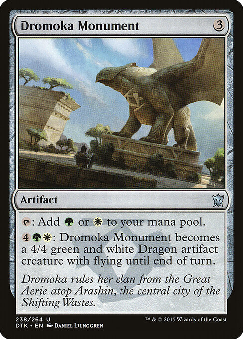 Dromoka Monument - Dragons of Tarkir Magic card