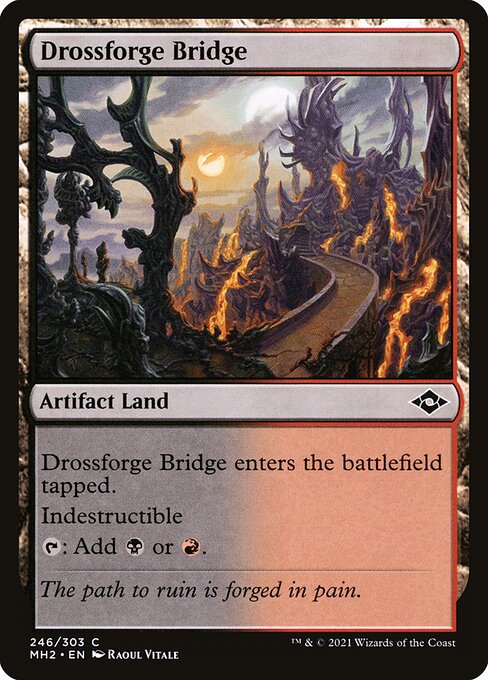 Drossforge Bridge - Modern Horizons 2 Magic card