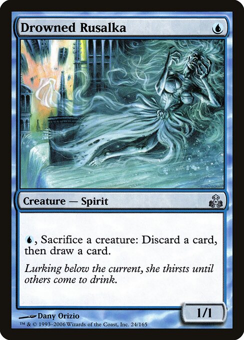 Drowned Rusalka - Guildpact Magic card