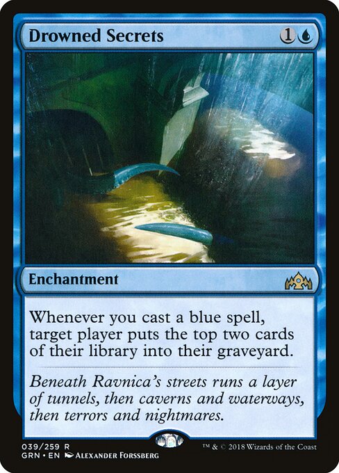 Drowned Secrets - Guilds of Ravnica Magic card