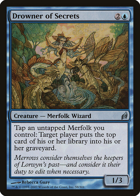 Drowner of Secrets - Lorwyn Magic card