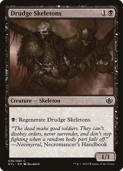 Drudge Skeletons - Duel Decks Anthology: Garruk vs. Liliana Magic card