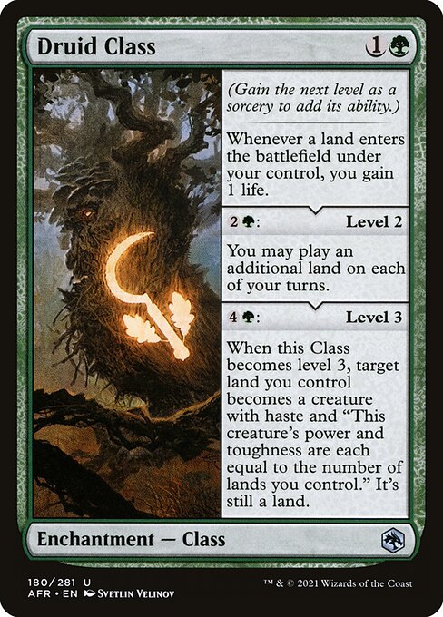 Druid Class - Adventures in the Forgotten Realms Magic card