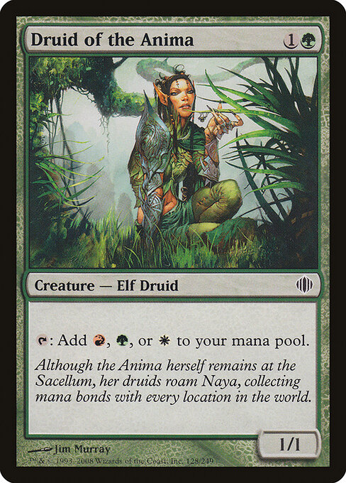 Druid of the Anima - Shards of Alara Magic card