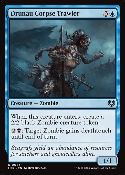 Drunau Corpse Trawler - Innistrad Remastered Magic card